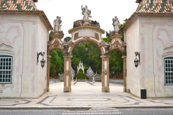 Sirena de jardín - Coimbra Portugal — Foto de Stock