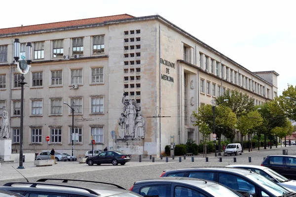 Bibliotek ved Coimbra Universitet - Stock-foto
