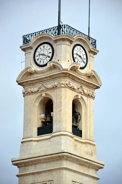 Wieża zegarowa na Uniwersytecie w Coimbrze — Zdjęcie stockowe