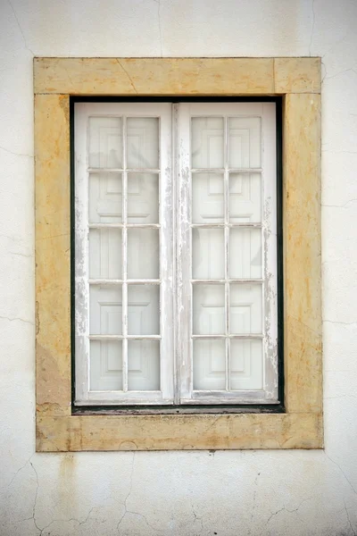 Старі вікна в університет Коїмбра — стокове фото