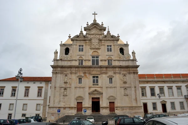 Новый собор Коимбры, Университет Коимбры, Португалия — стоковое фото