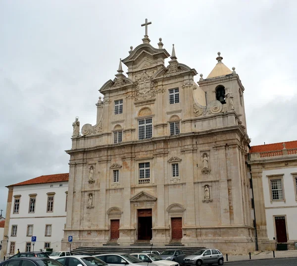 New Cathedral of Coimbra, University of Coimbra, Portugal — Stock Photo, Image