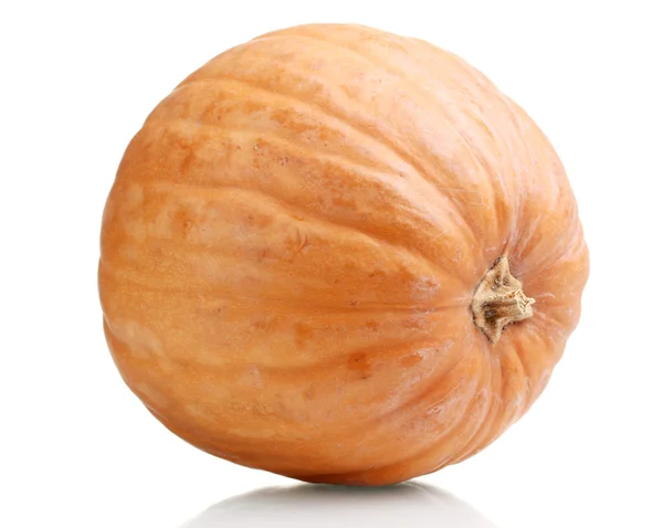 Whole pumpkin isolated on white — Stock Photo, Image