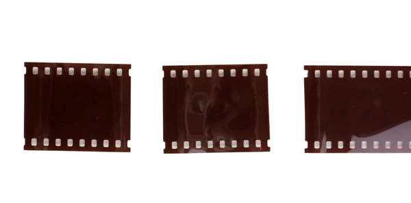 Película fotográfica aislada en blanco —  Fotos de Stock
