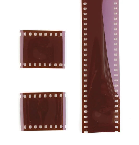 Foto filme isolado em branco — Fotografia de Stock