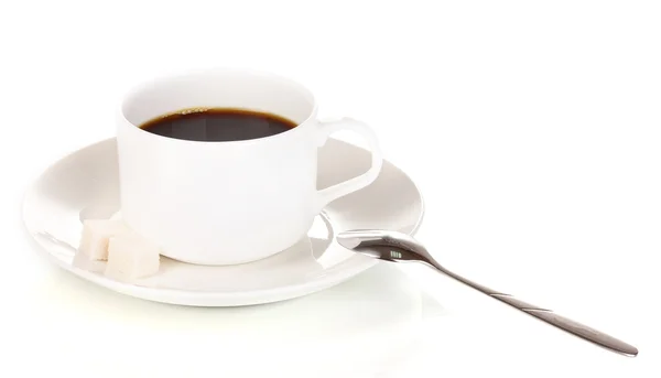 Xícara de café isolado em branco — Fotografia de Stock