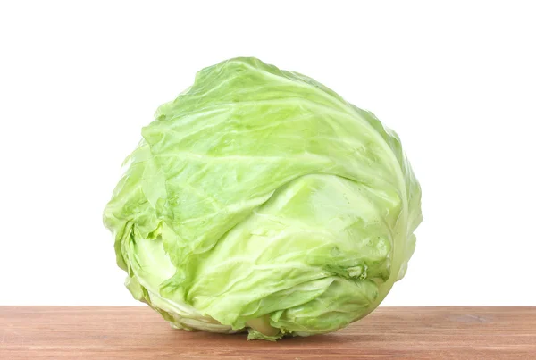 Cabbage on wooden — Stock Photo, Image