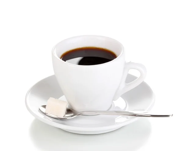 Kaffekopp isolerad på vit — Stockfoto