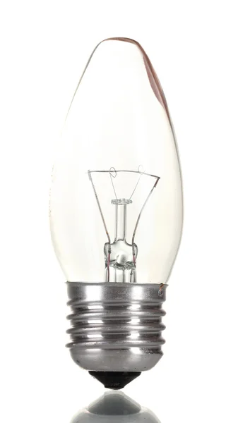 Light bulb isolated on white — Stock Photo, Image