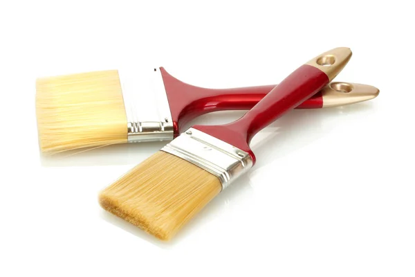 Paint brushes isolated on white — Stock Photo, Image