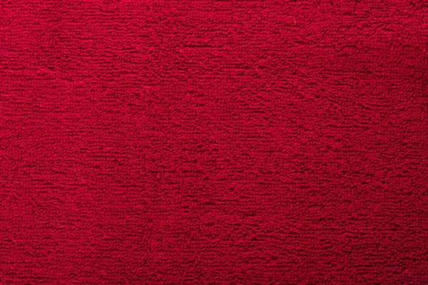Rode heldere handdoek close-up — Stockfoto