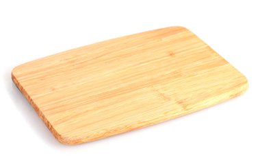 Cutting board isolated on white clipart