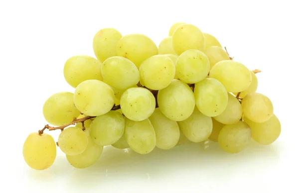 Raisins doux mûrs isolés sur blanc — Photo