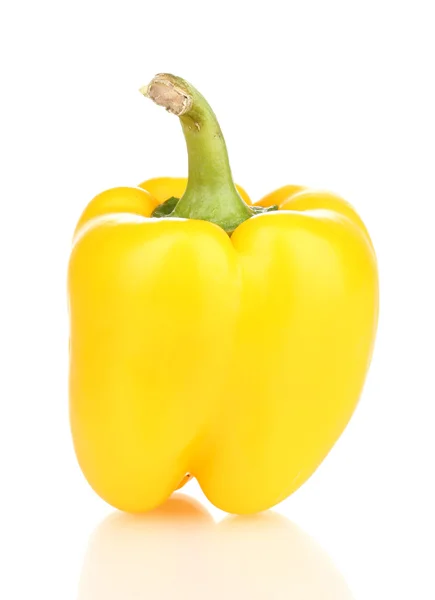 Tasty pepper isolated on white — Stock Photo, Image