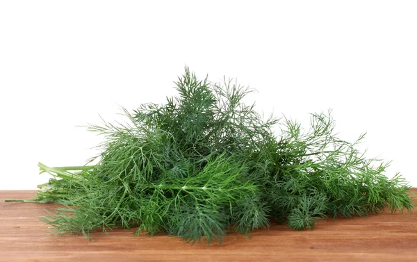Dill on wooden — Stock Photo, Image