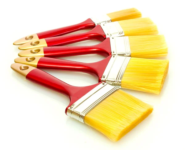 Paint brushes isolated on white — Stock Photo, Image