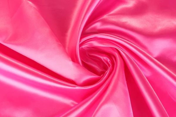 Różowy jedwab Płachta, tło — Zdjęcie stockowe