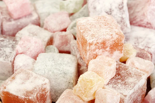 Delicious turkish delight close-up — Stock Photo, Image