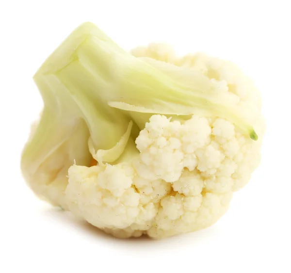 stock image Fresh cauliflower isolated on white