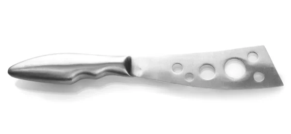 白で隔離されるチーズ ナイフ — ストック写真