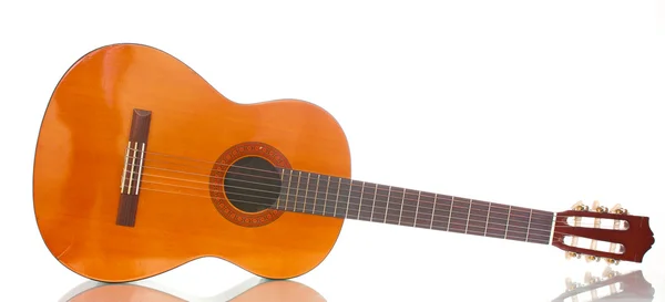 Guitarra retro aislada en blanco — Foto de Stock