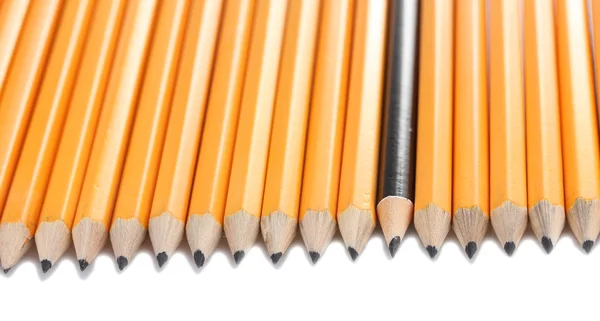 stock image Lead pencils isolated on white
