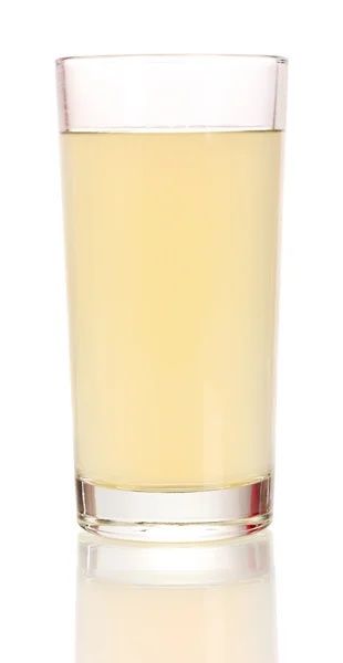 白で隔離されるガラスのトロピカル ジュース — ストック写真