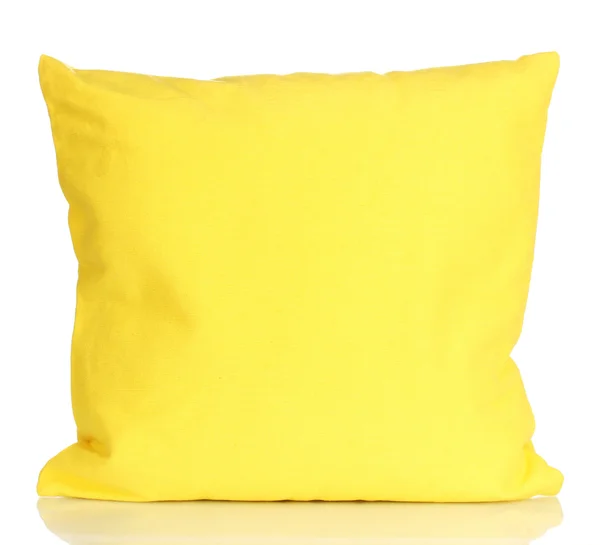 stock image Bright color pillow isolated on white