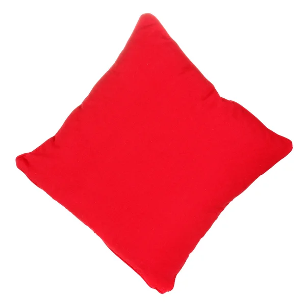 Travesseiro de cor brilhante isolado no branco — Fotografia de Stock