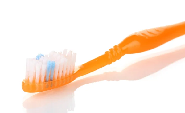 Cepillo de dientes aislado en blanco —  Fotos de Stock
