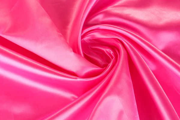 Roze zijden gordijn, achtergrond — Stockfoto