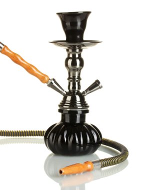 Hookah on white background close-up clipart