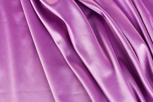 Violet silk drape, background — Stock Photo, Image