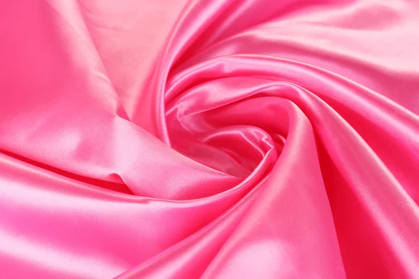 Cortinas de seda rosa, fundo — Fotografia de Stock