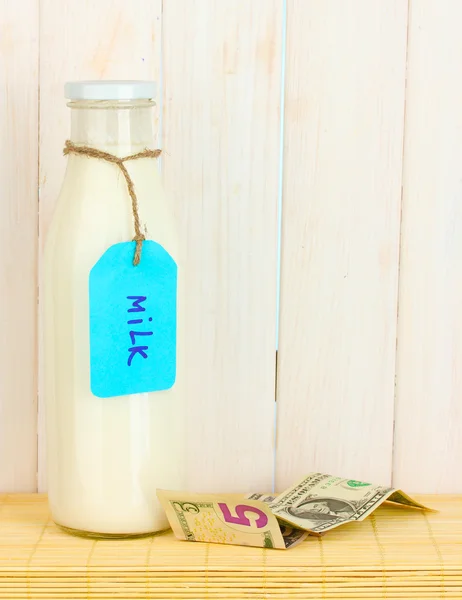 Conceptul de lapte de livrare — Fotografie, imagine de stoc