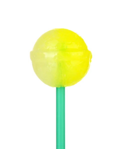 Sweet and tasty lollipop isolated on white close-up — Stock Photo, Image