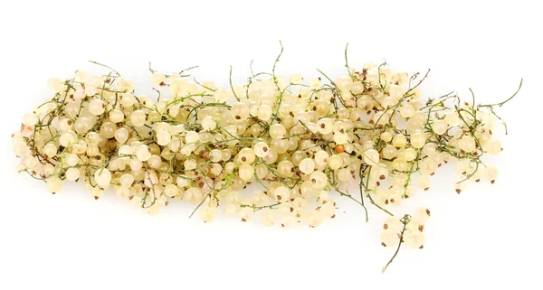 White currants isolated on white — Stock Photo, Image