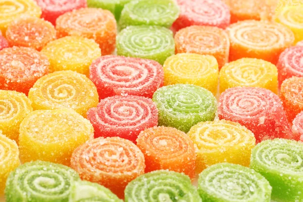 Édes zselés cukorkák, közelről — Stock Fotó