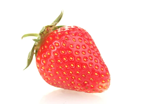 孤立在白色的甜草莓 — 图库照片
