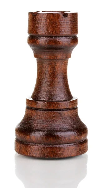 Pieza de ajedrez aislada en blanco —  Fotos de Stock