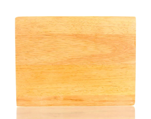 Snijplank geïsoleerd op witte close-up — Stockfoto