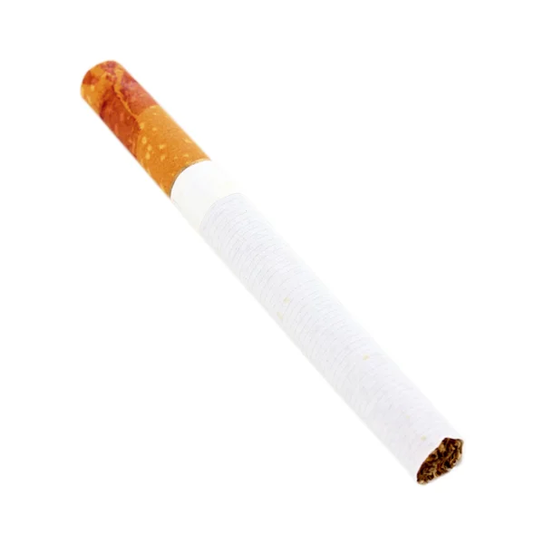 Mégot de cigarette isolé sur blanc — Photo