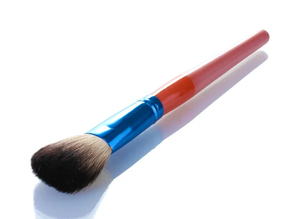 Make-up Pinsel isoliert auf Weiß — Stockfoto