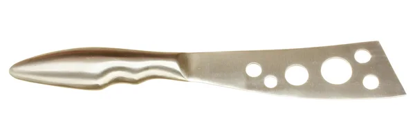 Cuchillo de queso aislado en blanco — Foto de Stock