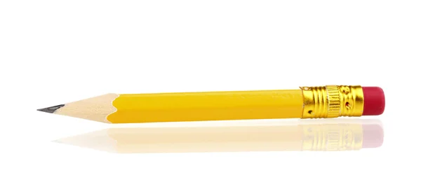 Ołówki ołowiane izolowane na białym — Zdjęcie stockowe