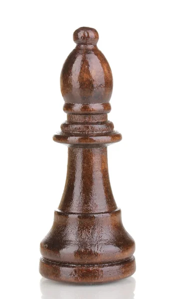 Peça de xadrez isolada em branco — Fotografia de Stock