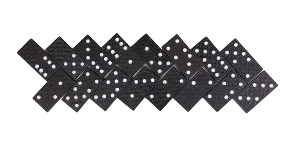 Domino na białym tle — Zdjęcie stockowe