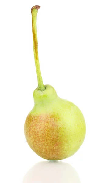 白に隔離された熟した梨 — ストック写真