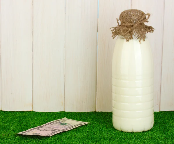Concept de livraison du lait — Photo