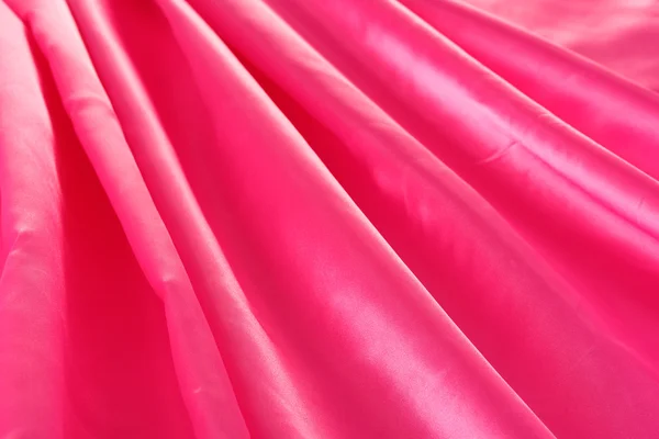 Pink silk drape, background — Stock Photo, Image